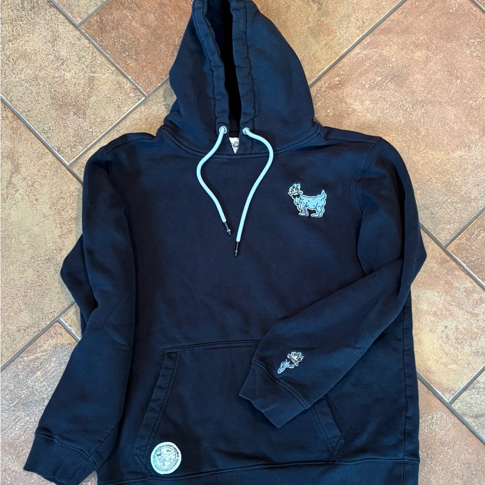 Blach GOAT USA Hoodie with Embroidered Goat Design men’s small